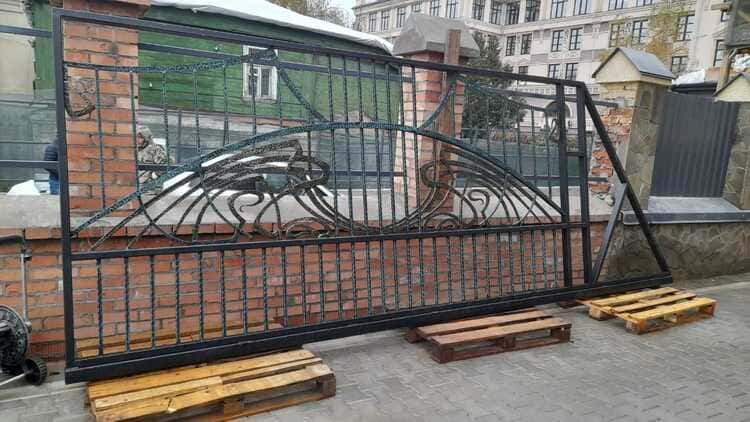 Деревянные ворота Красноармейск
